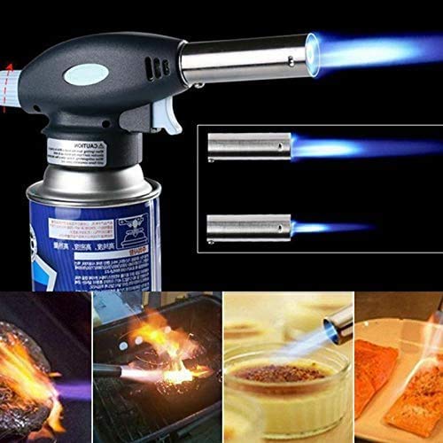 ELEPHANTBOAT Flamethrower Butane Burner Auto Ignition Camping Weldin Blow Torch for Creme Brulee, Kitchen, Cooking, BBQ - Image 5