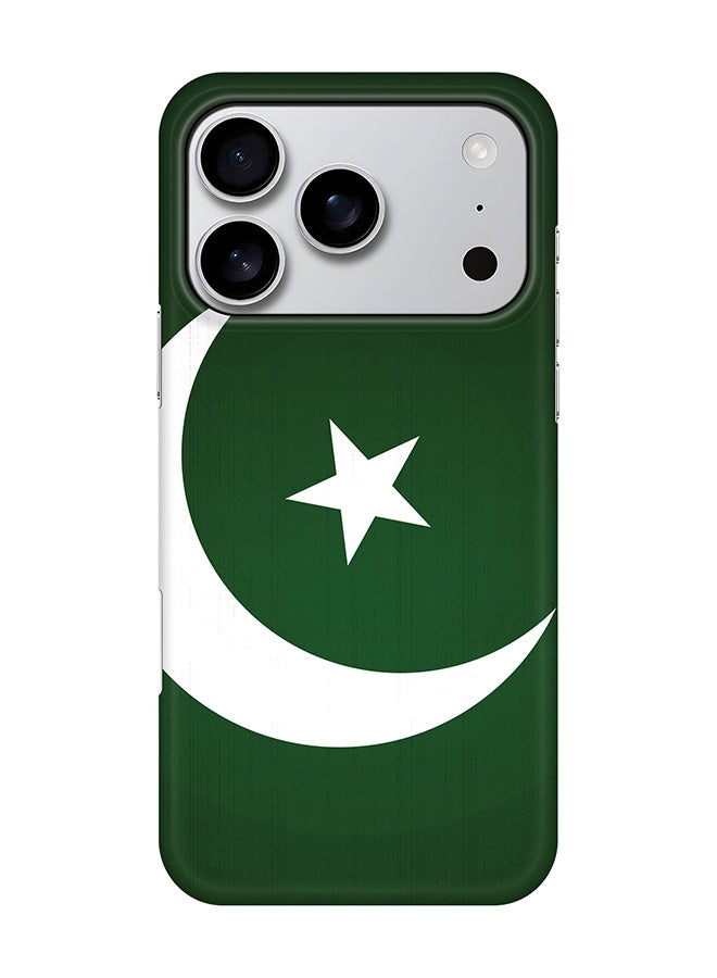Stylizedd For iPhone 17 Pro,Case, [Compatible with MagSafe] Magnetic cover Slim fit Protection Matte, - Flag Of Pakistan