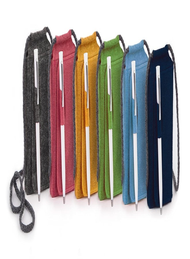 Three by Three Seattle Mini Portable TOTE.PAD 5.5 x 2.5 Inch with Felt Case and Pen for Memos, Notes, Sketches, School, and Travel (Marigold) - Image 5