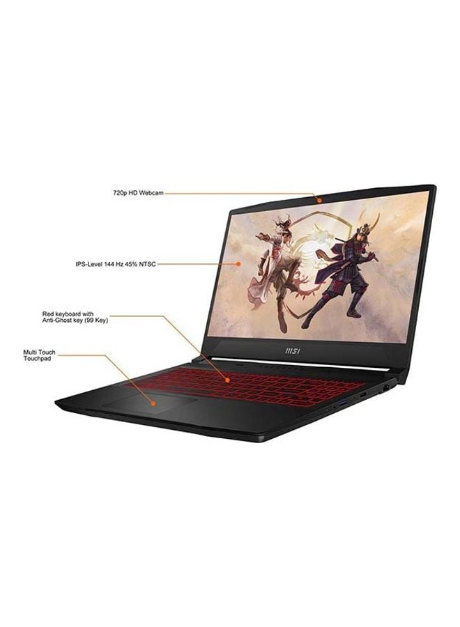 إم اس أي لاب توب كاتانا GF66 12UE بشاشة فل اتش دي مقاس 15.6 بوصة ومعالج انتل كور i7-12700H من الجيل الثاني/ ذاكرة رام 16 جيجابايت/ وسيط تخزين ذو حالة ثابتة سعة 1 تيرابايت/ بطاقة رسومات نفيديا جيفورس RTX 3060 سعة 6 جيجابايت/ نظام تشغيل ويندوز 11 هوم/ الإنجليزية/العربية أسود الإنجليزية/العربية أسود - Image 2