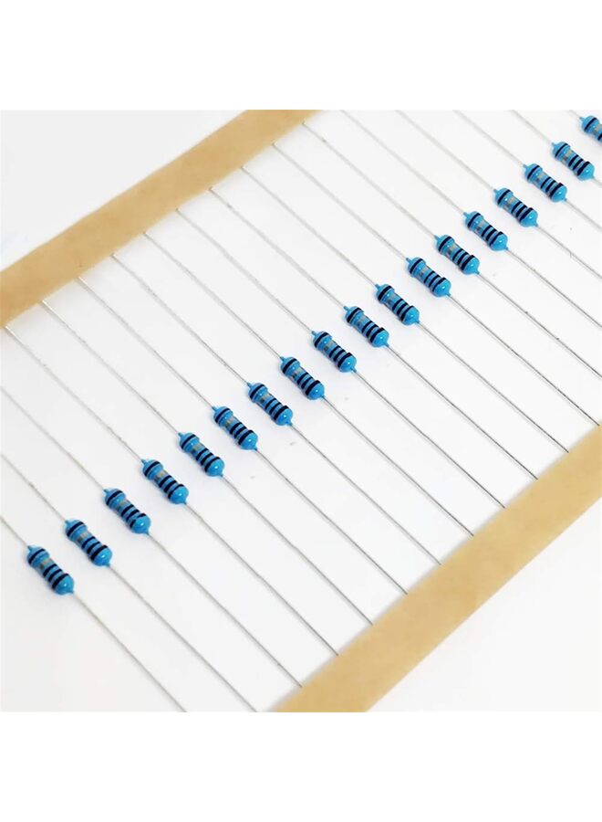 LAMAY 130 Values Resistor Kit 1/4W, 1 Ohm-3M Ohm Compliant Resistor Assortment Kit Metal Film Fixed 1% Electrical Resistors Set Assortment Resistance Optional - Image 5