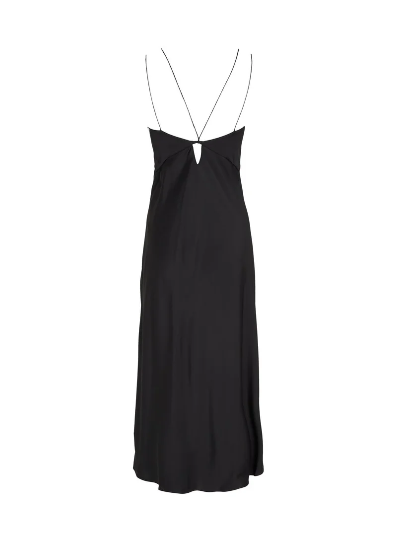 CALVIN KLEIN Strappy Cut Out Detail Dress