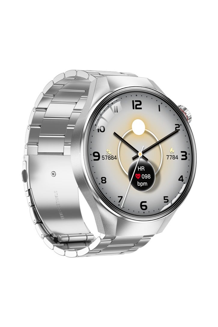 رولستيمي ساعات رجالية ساعات ذكية ساعات رياضية ساعات مغامرات خارجية شاشة لمس بالكامل اتصال بلوتوث مراقبة الصحة مقاومة للماء بطارية طويلة الأمد - Image 3