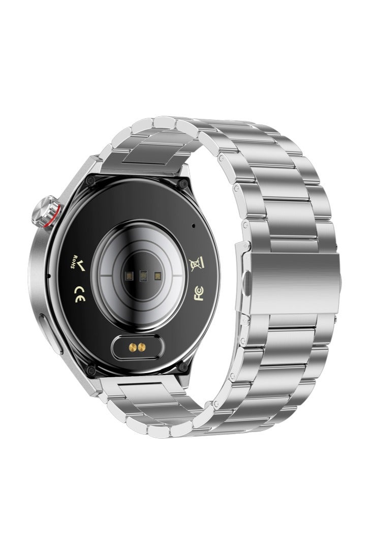 رولستيمي ساعات رجالية ساعات ذكية ساعات رياضية ساعات مغامرات خارجية شاشة لمس بالكامل اتصال بلوتوث مراقبة الصحة مقاومة للماء بطارية طويلة الأمد - Image 4