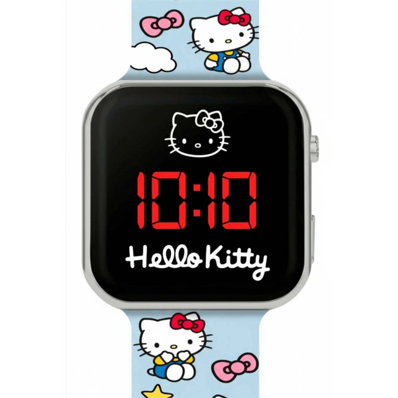 Hello Kitty Sanrio Hello Kitty and Friends Hello Kitty LED Digital Watch (Blue) - Image 4