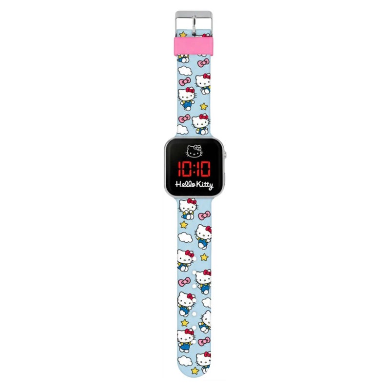 Hello Kitty Sanrio Hello Kitty and Friends Hello Kitty LED Digital Watch (Blue) - Image 3