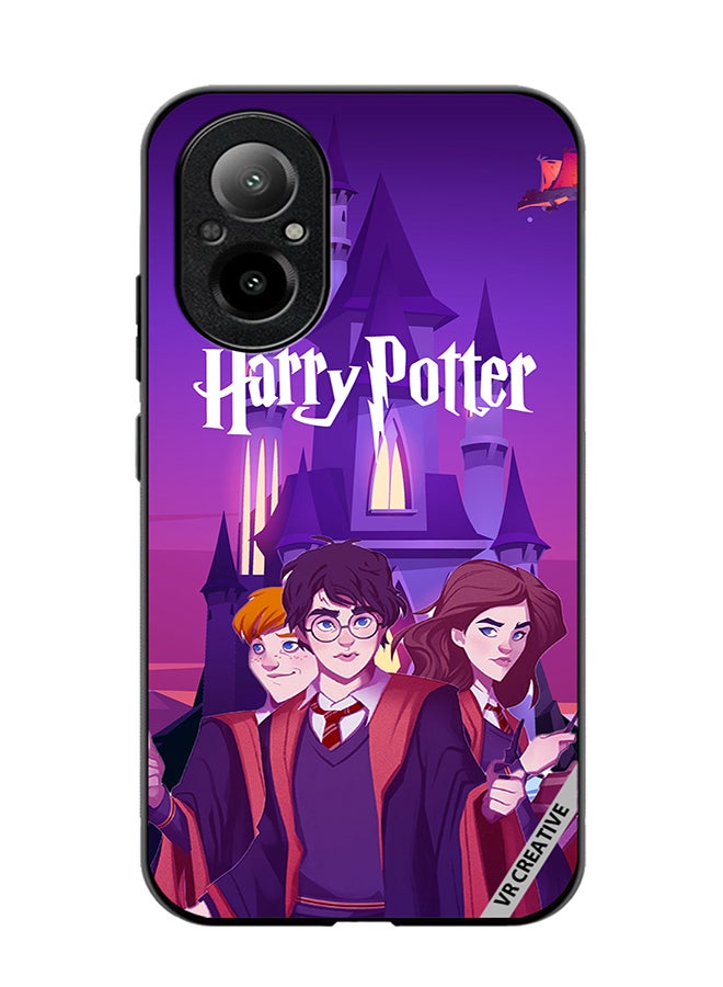 VR CREATIVE Protective Case Cover For Realme C67 4G Harry Potter Design Multicolour - Image 1