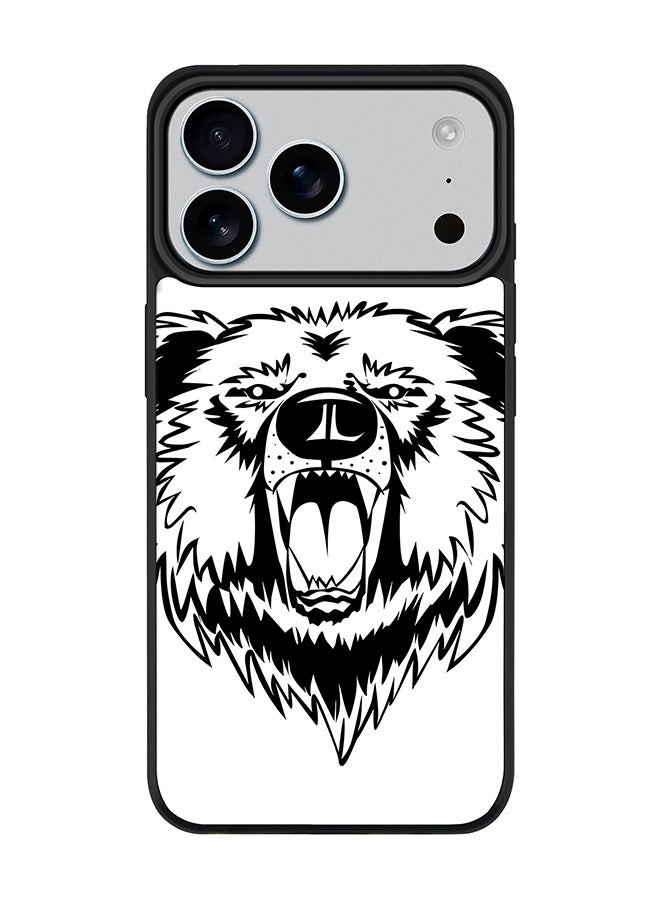 Stylizedd iPhone 17 Pro Max Case, [Compatible with MagSafe] Slim Magnetic cover Phone Case iPhone 17 Pro Max -Grizzly Bear - Image 1