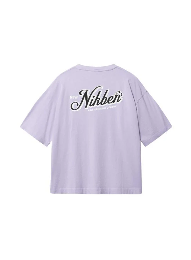 نكبن تيشيرت بوكسي نصف ونصف