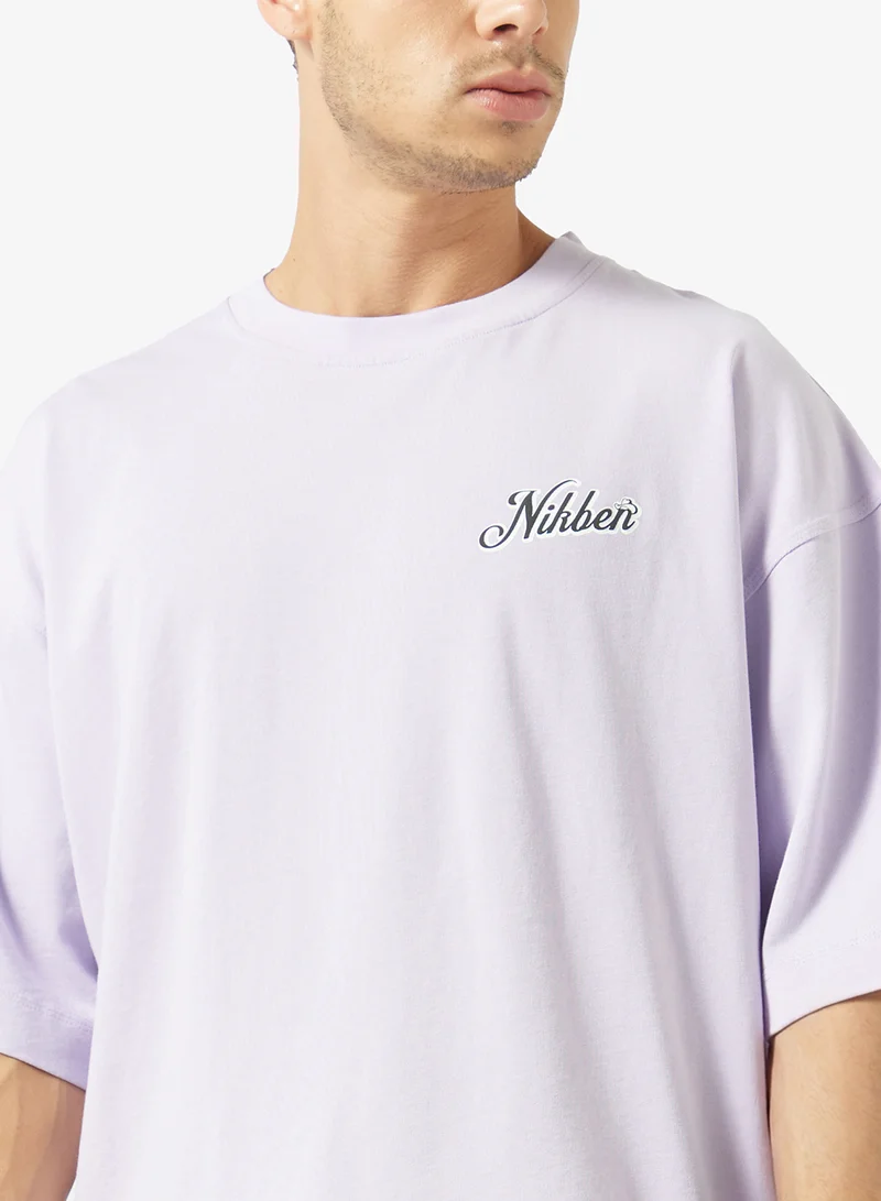 NIKBEN  HALF - HALF BOXY T-SHIRT for Men | Best Price UAE