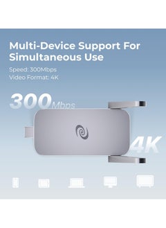 Deeper Network Deeper Connect Air - World’s Thinnest, Lightest, Smallest Travel Decentralized VPN Router with no monthly fees, built-in ad blocking, and protection for public Wi-Fi. Lightweight (0.9 oz) with dual antennas, the Wi-Fi router supports all your devices at speeds up to 300 Mbps  - Image 5
