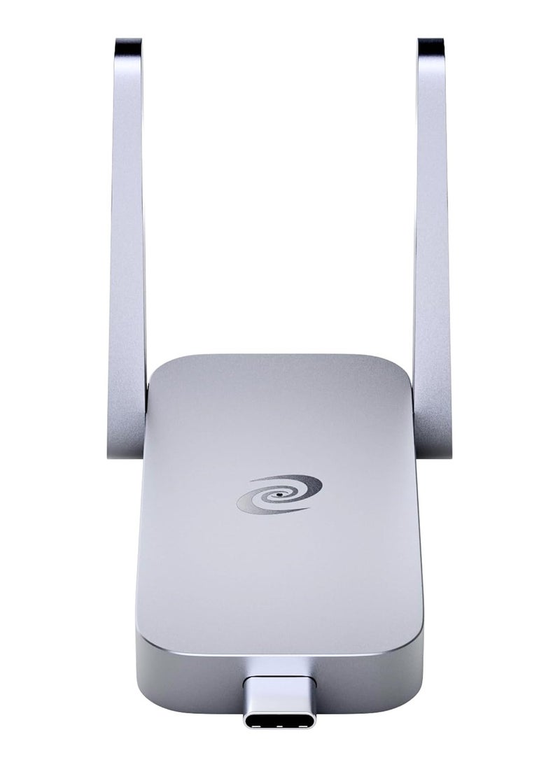 Deeper Network - Deeper Connect Air - World’s Thinnest, Lightest, Smallest Travel Decentralized VPN Router with no monthly fees, built-in ad blocking, and protection for public Wi-Fi. Lightweight (0.9 oz) with dual antennas, the Wi-Fi router supports all your devices at speeds up to 300 Mbps - Image 1