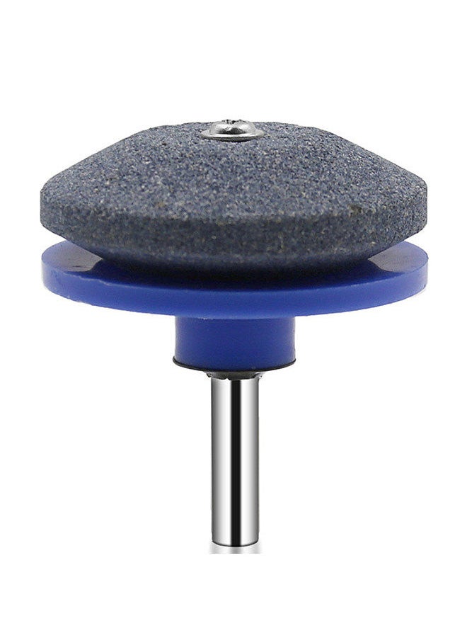 Generic - Lawn Mower Blade Sharpener Universal Sharpener Grinder Wheel Stone for Power Drill Hand Drill 1/4 Inch Shank - Image 1