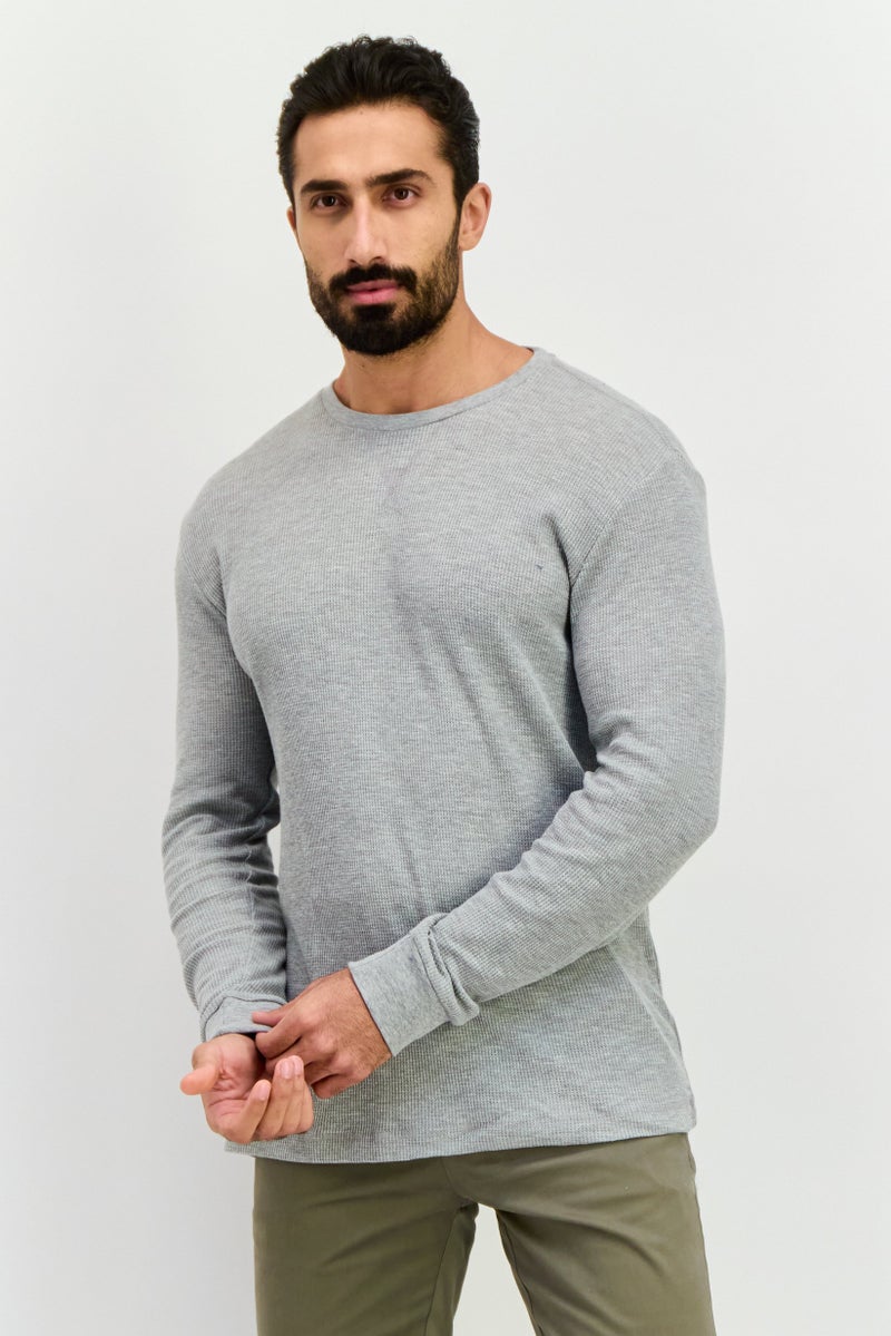 Jachs New York Men 2 Pieces Regular Fit Plaid Casual Shirt And T Shirt Set, Blue - Image 4