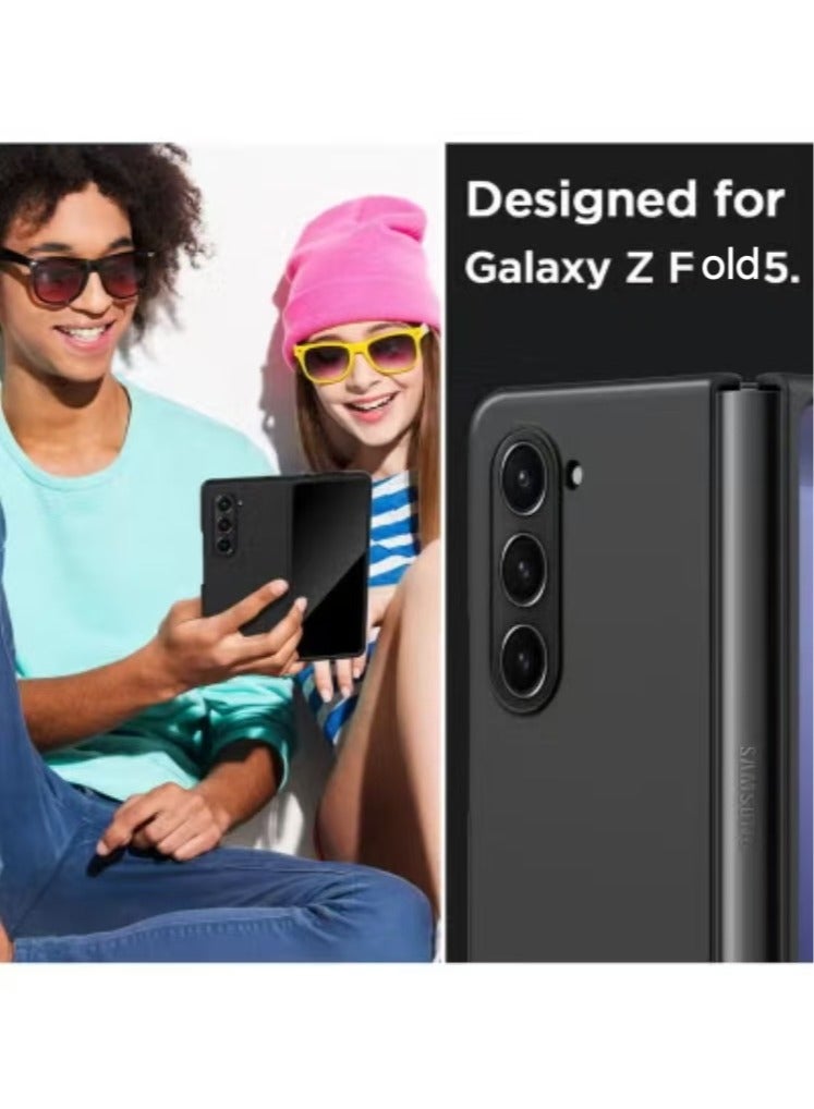 Captaintech Samsung Galaxy Z Fold 5 Case Protective Slim Fit Phone Case for Samsung Galaxy Z Fold 5 5G  - Image 2