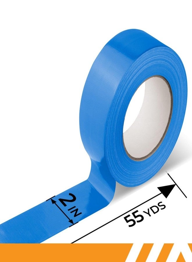 GTSE Blue Duct Tape, 2 Inches x 55 Yards (164 ft), Heavy Duty, Waterproof Repair Tape for Indoor or Outdoor Use, 1 Roll - Image 4