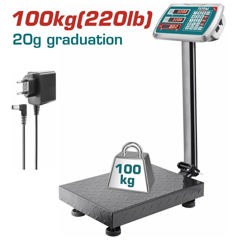 Digital Scale With Battery 100 Kg Capacity