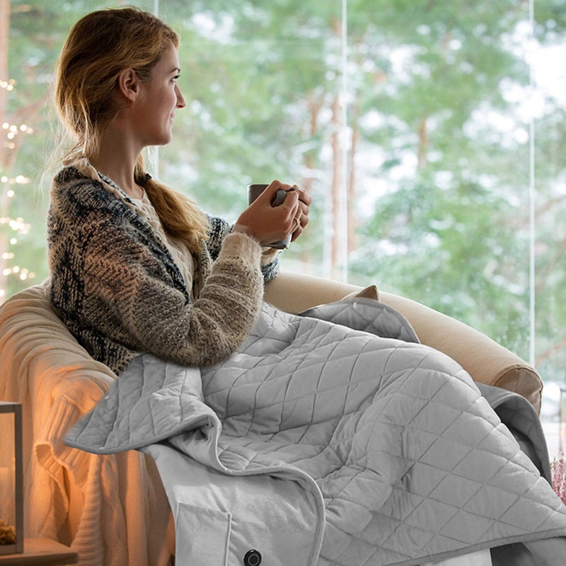Heating Blanket Electric Warm Blanket Office Blanket Blanket Home Wearable Blanket - Image 4