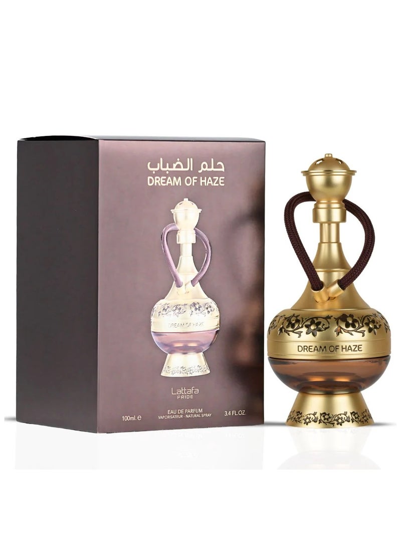 Lattafa PRIDE Dream of Haze Eau de Parfum - 100ml | Sweet Smoky Unisex Fragrance, Long-Lasting - Image 2