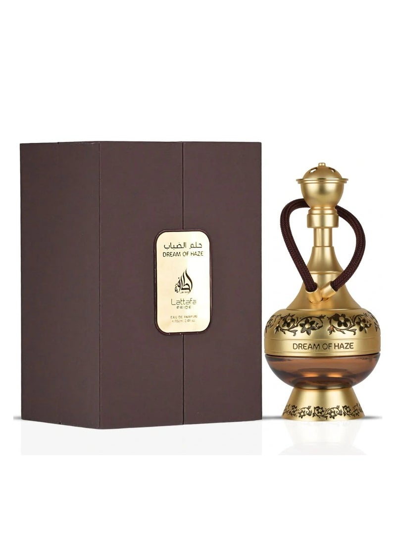 Lattafa PRIDE Dream of Haze Eau de Parfum - 100ml | Sweet Smoky Unisex Fragrance, Long-Lasting - Image 3