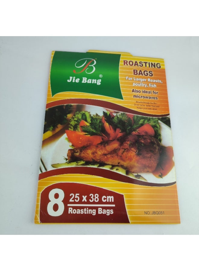Pack of 8 Oven Roasting Bags – Easy and Healthy Chicken Cooking