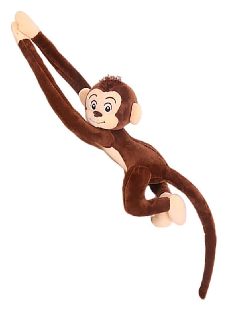 Hanging Monkey Plush Toy – Soft Stuffed Animal for Kids, Cute Hugging Monkey Doll, Home & Bedroom Decoration Gift – 20 Inch - Image 1