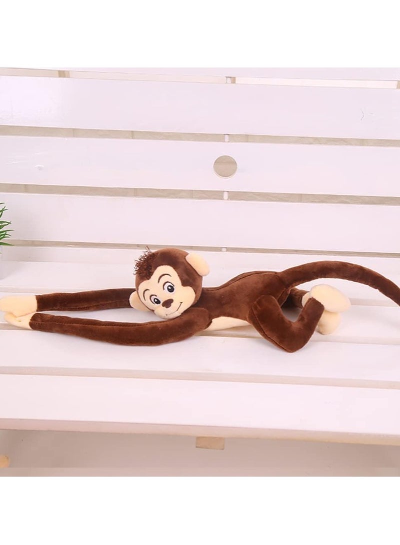 Hanging Monkey Plush Toy – Soft Stuffed Animal for Kids, Cute Hugging Monkey Doll, Home & Bedroom Decoration Gift – 20 Inch - Image 2