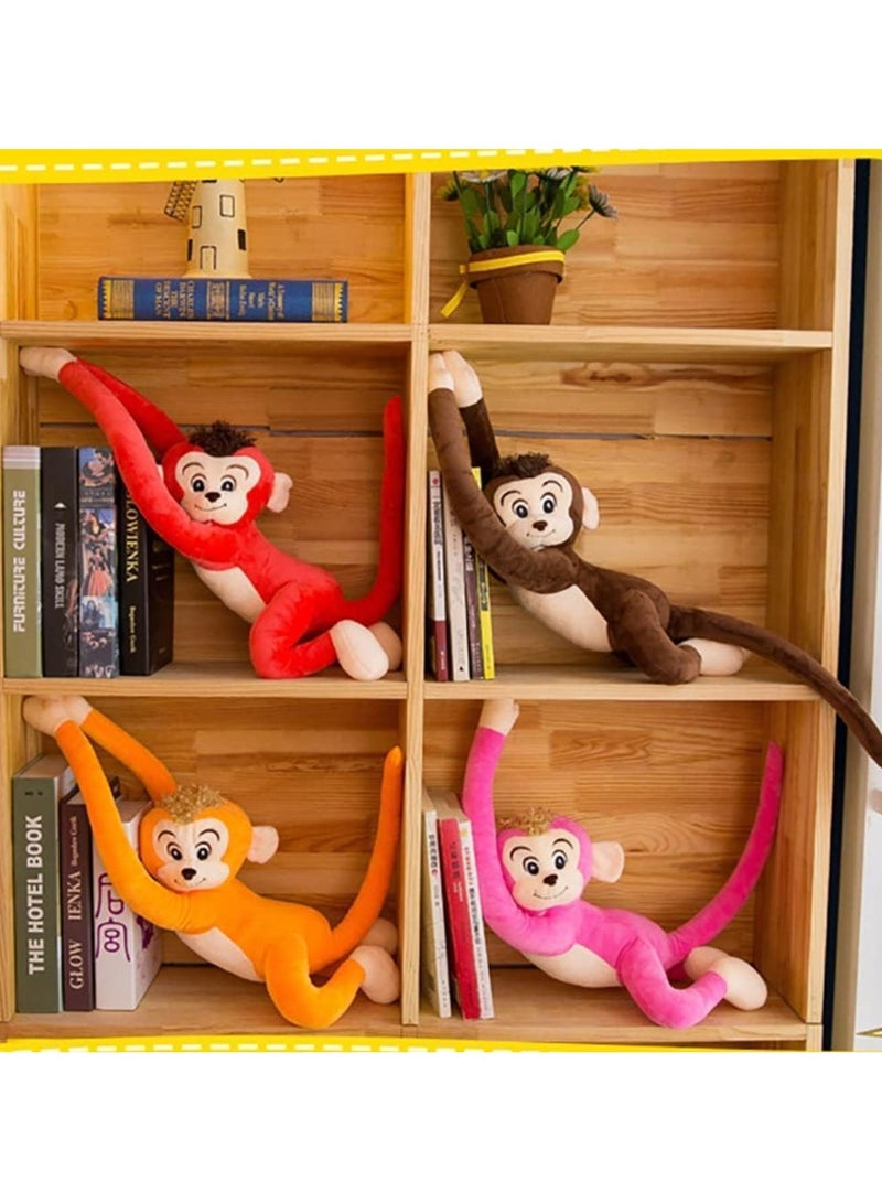 Hanging Monkey Plush Toy – Soft Stuffed Animal for Kids, Cute Hugging Monkey Doll, Home & Bedroom Decoration Gift – 20 Inch - Image 5