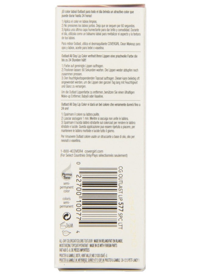CoverGirl - Outlast All Day Two Step Lipcolor, Spiced Latte 577, 0.13 Ounce - Image 1