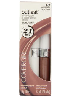Outlast All Day Two Step Lipcolor, Spiced Latte 577, 0.13 Ounce