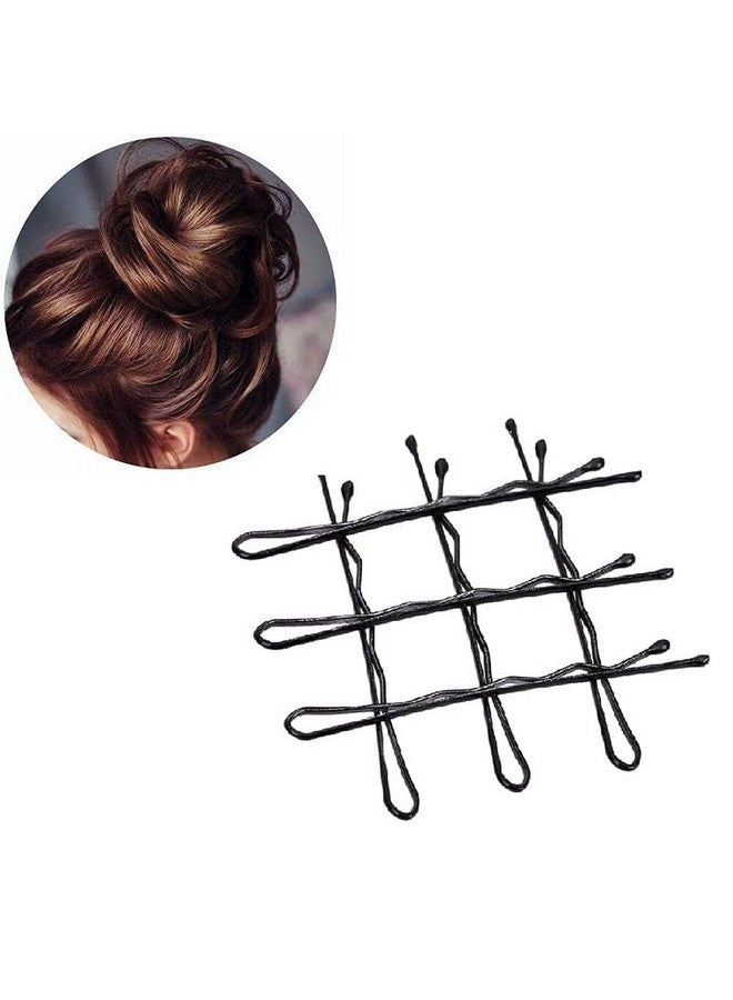 تشاندركاش مجموعة دبابيس الشعر من CHANDERKASH، 50 دبوسًا على شكل حرف U، 50 دبوسًا مع 12 مشبكًا معدنيًا للشعر - Image 3