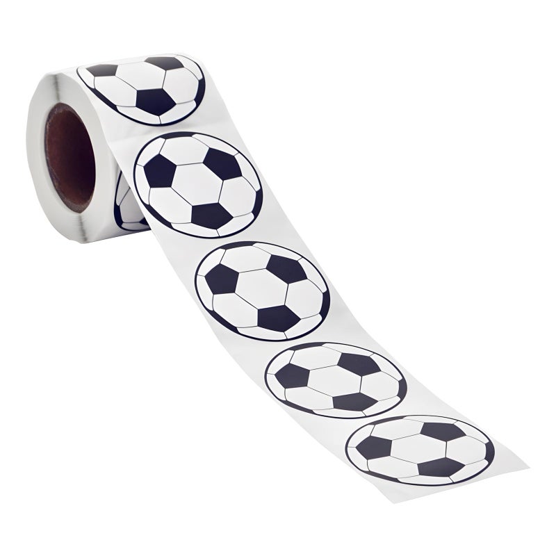 Muka 250 PCS 2 Soccer Stickers Standard Permanent SelfAdhesive Stickers Sports Party Supplies
