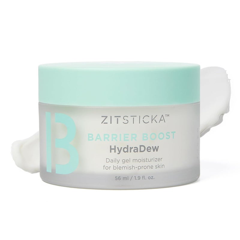 ZitSticka Moisturizer for Face - Overnight Face Balm for Moisturizing & Hydrating Acne Prone, Dry, Oily & Sensitive Skin - Facial Skincare for Women (HydraDew Gel Moisturizer)