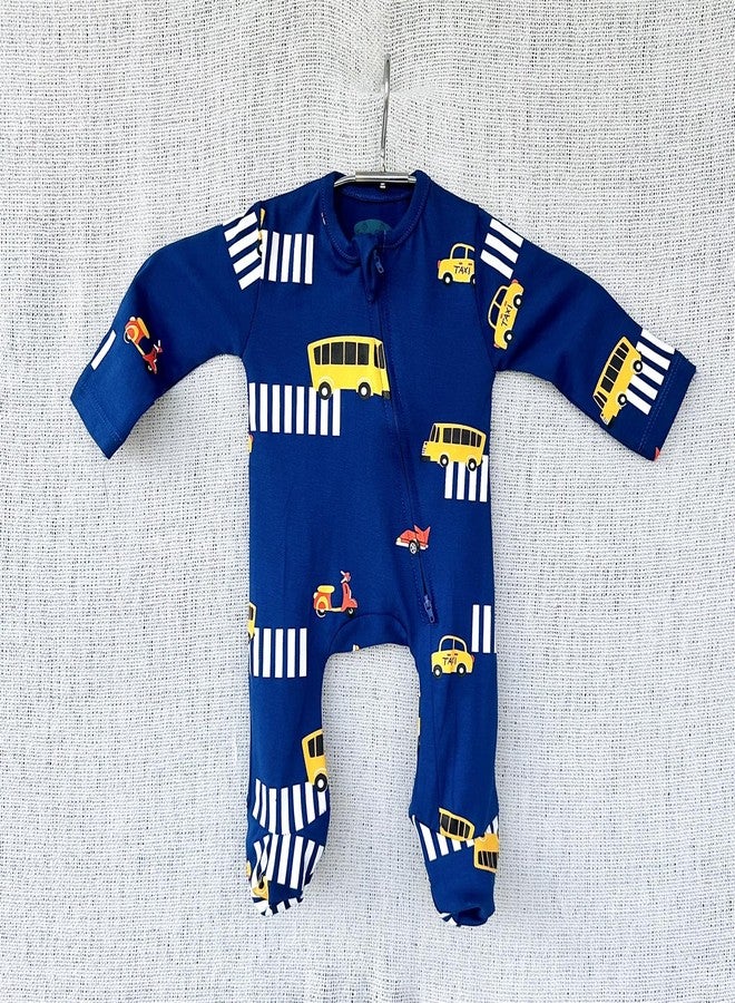 TwinsTribe Twins Rompers Set for Babies Wheels and Wings Theme, Size: 9-12 months, Gift for Twins, Twin Dress Clothes Outfit, Premium Cotton - Image 4