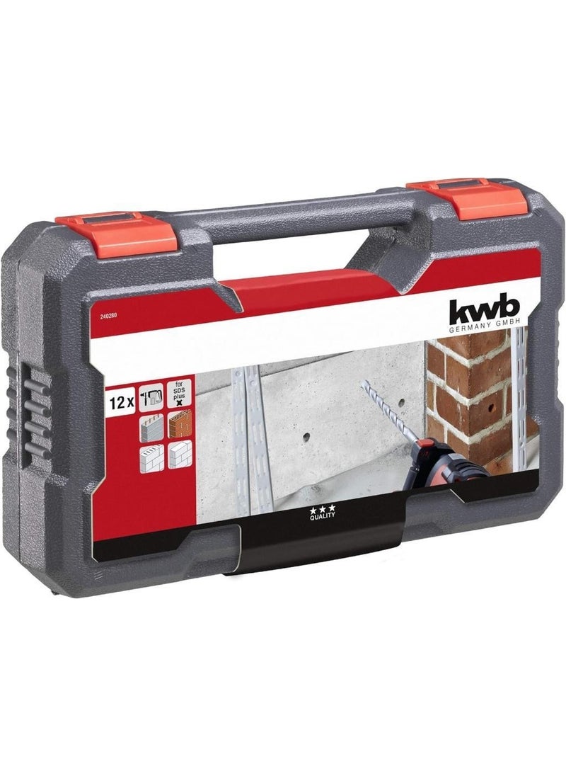 kwb Sds Plus Tip Set 12 Pieces 49240280  - Image 2
