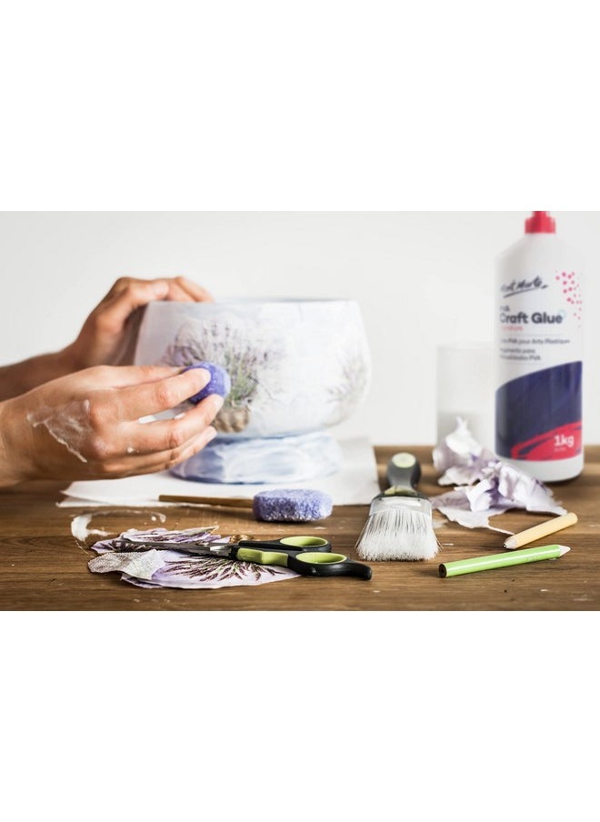 Mont Marte - Pva Glue Craft Glue Fine Tip 1L - Image 1