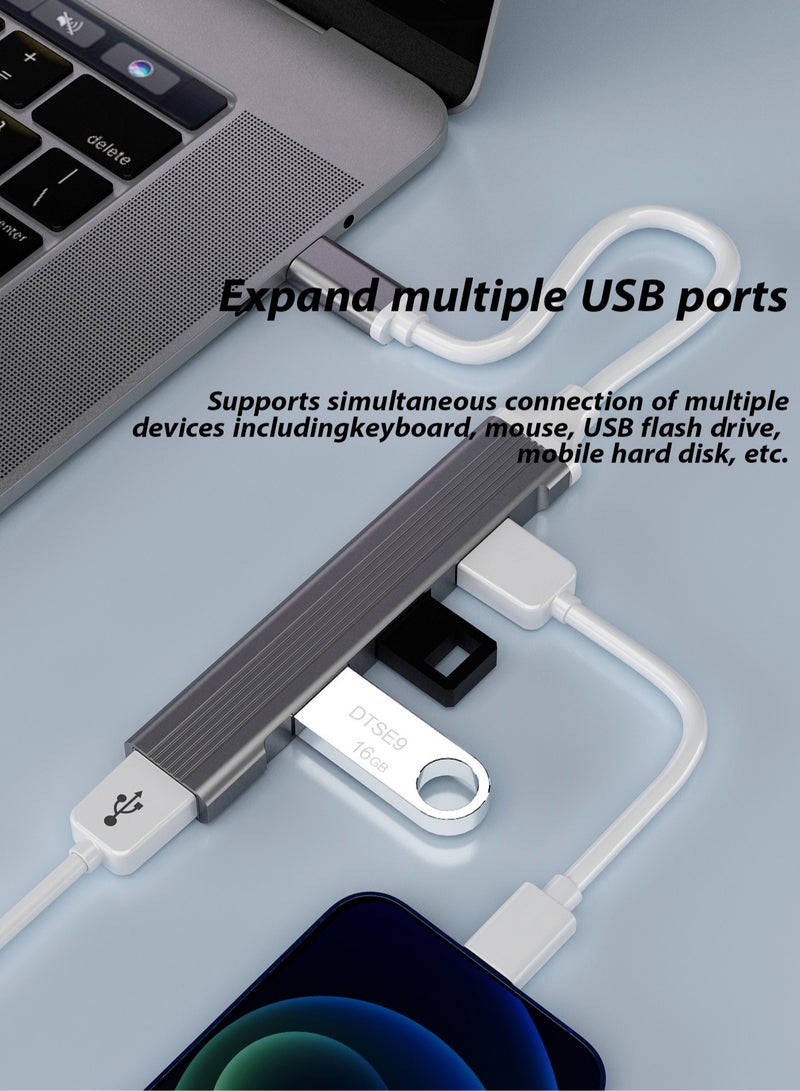 موزع موزع USB 3.0 USB 3.0 من واحد إلى أربعة موزع من نوع C  - Image 3