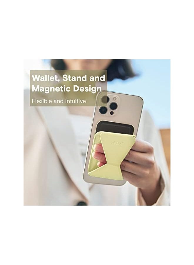 MOFT - MagSafe Wallet Stand for iPhone 14/13/12 Series MagSafe Compatible Phone Stand with 3 Viewing Angles - Coastline Edition - Image 1