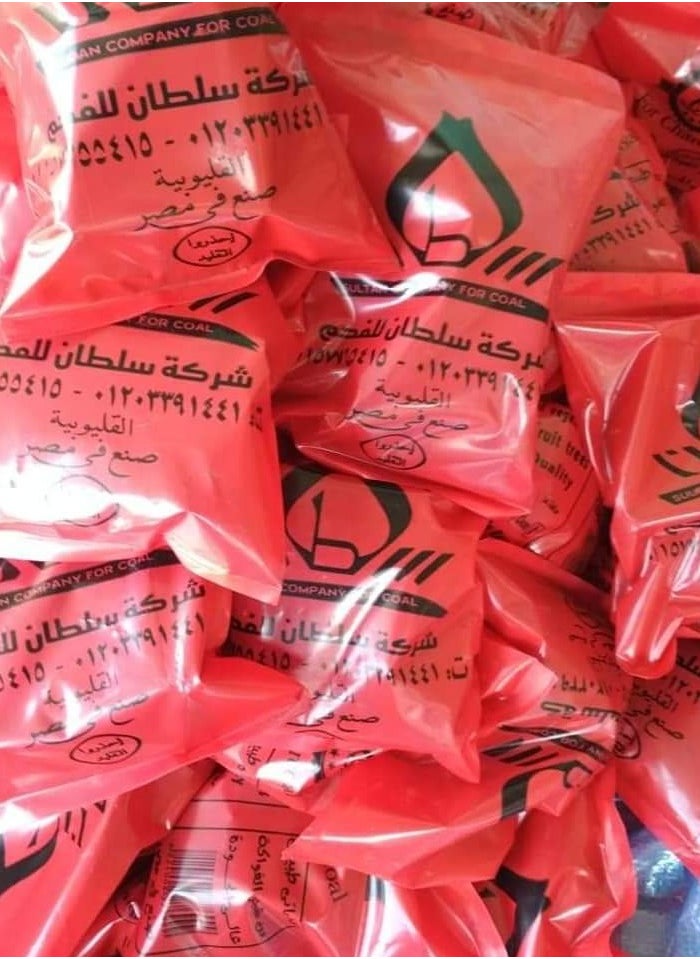 ماركة غير محددة مجموعه من اكياس الفحم وزن 1كيلوجرام ( 20 عبوه )من السلطان 