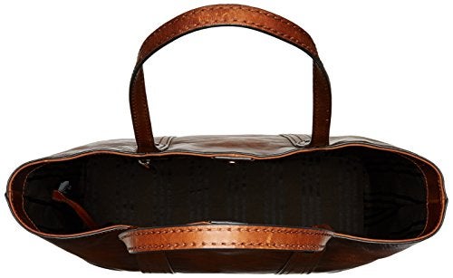 Frye womens Melissa Shopper Shoulder Handbag, Cognac, One Size US - Image 5