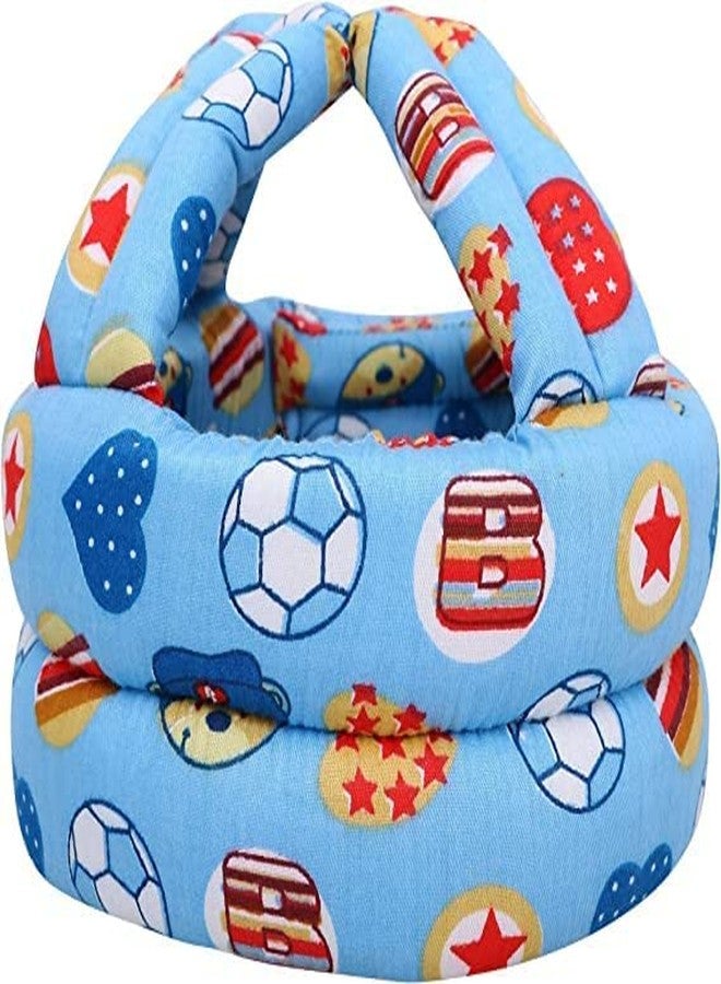 Wegopro Baby Infant Toddler Helmet No Bump Safety Head Cushion Bumper Bonnet Adjustable Protective Multi Printed Cap Child Safety Headguard for Running Walking Crawling Safety Helmet (Royal Blue) - Image 2