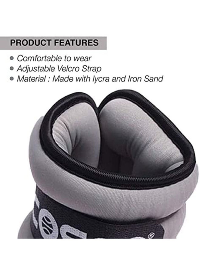 COSCO Unisex Adult Ankle Weight Band 1Kg  - Image 2