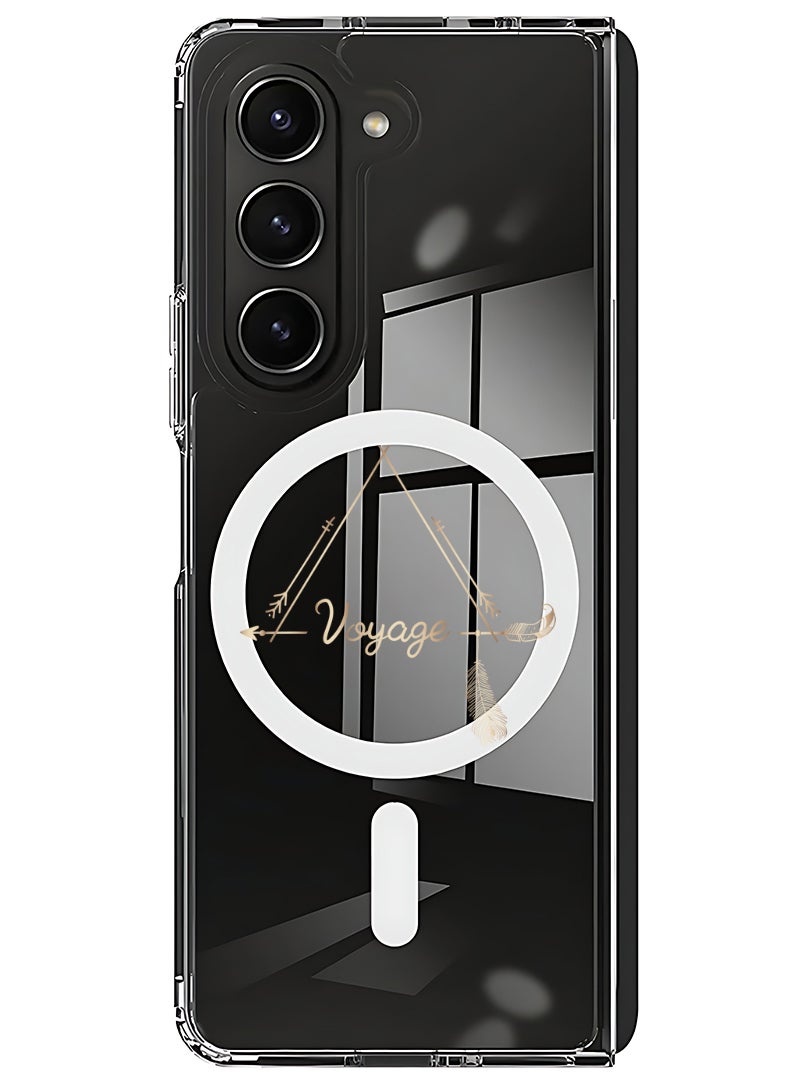 Theodor Magnetic Case for Samsung Galaxy Z Fold 6 Compatible with MagSafe Wireless Charging, Shockproof Phone Bumper Cover Voyage - Image 1