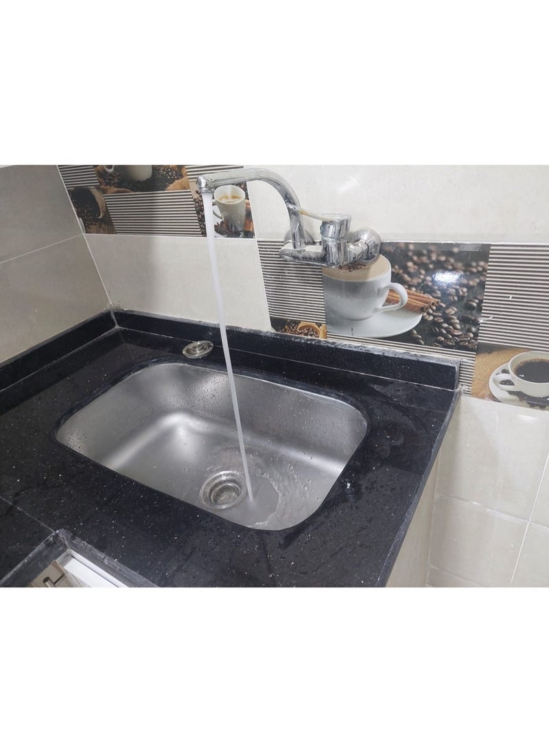 Generic - Egypt First Stainless Kitchen sink 75 cm x 45 cm including drain - Image 1