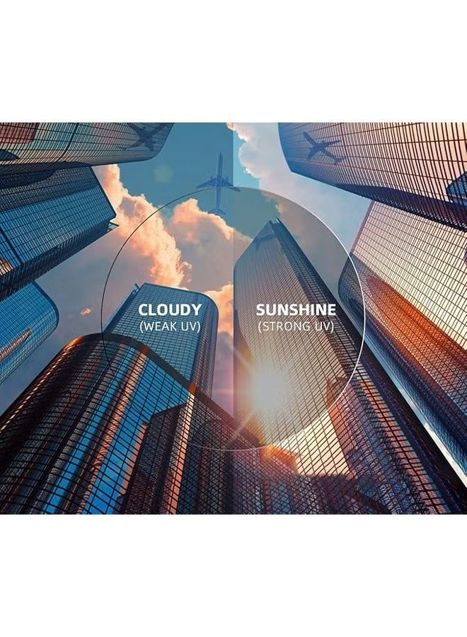 روكبروز نظارات شمسية ROCKBROS لركوب الدراجات، نظارات شمسية فوتوكرومية للرجال والنساء، نظارات رياضية واقية من الأشعة فوق البنفسجية - Image 4