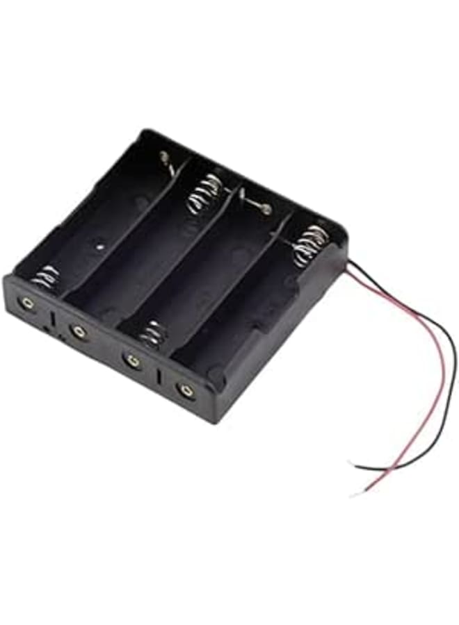 18650 Battery Case Holder – 4 Cells 3.7V Storage Box