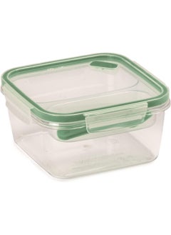 Snips Snips Tritan Renew Airtight Square Lunch Box 1.4 Liter with PP Fork & Kinfe, 0% BPA – Use & Reuse product, Made in Italy, 033080  - Image 1