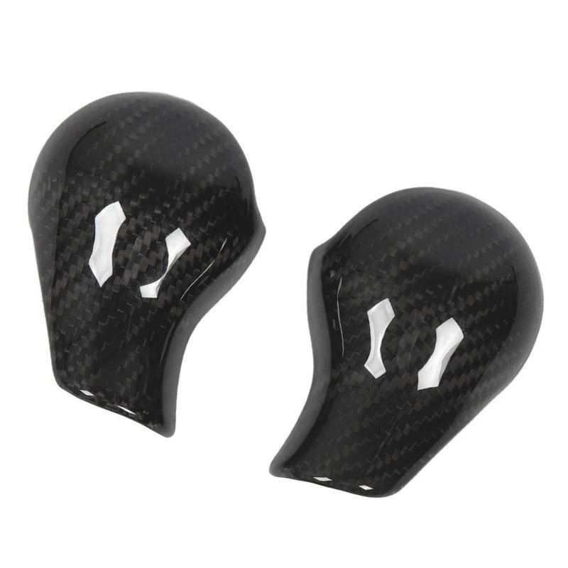 Gear Shift Knob Cover Carbon Fiber Improved Grip Driving Experience - Enhanced Protection Gear Shift Knob Trim for 370Z Z34 2009-2018 - Image 5
