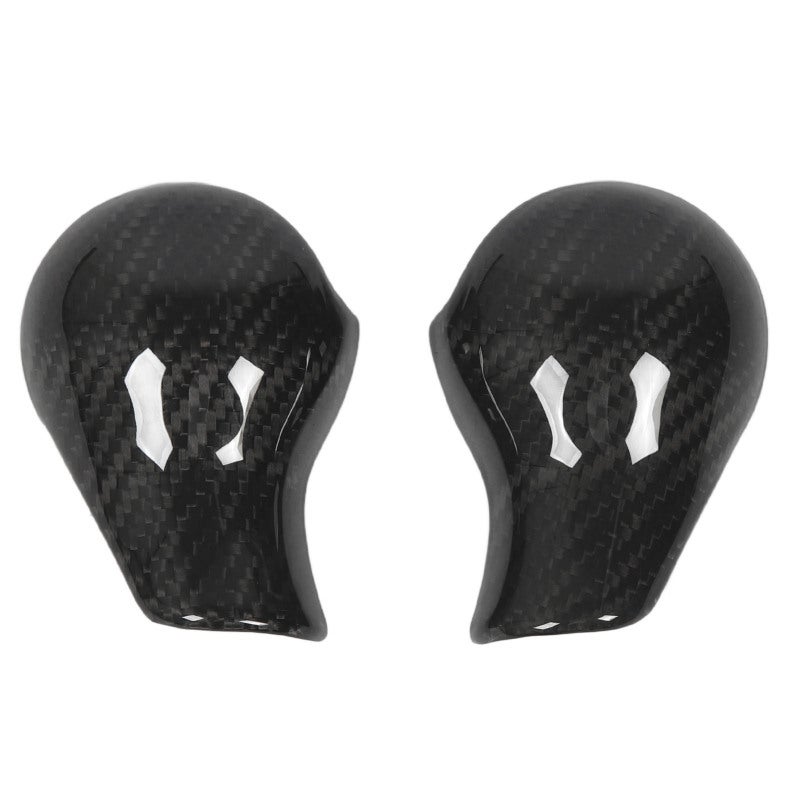 Gear Shift Knob Cover Carbon Fiber Improved Grip Driving Experience - Enhanced Protection Gear Shift Knob Trim for 370Z Z34 2009-2018 - Image 1