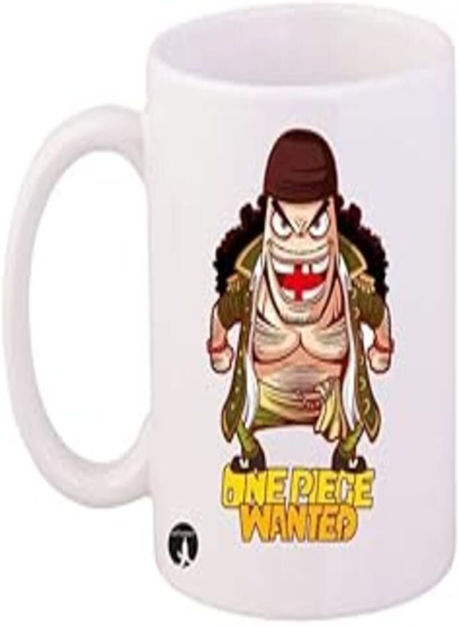 RYN Anime One Piece Printed Mug White/Green/Black 11Ounce - RYNmg7137